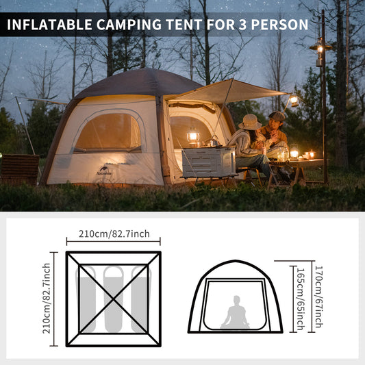 2-3 Persons Inflatable Tent