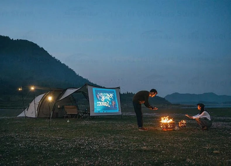 4-6 Person Tunnel Tent, Large Portable Camping Shelter