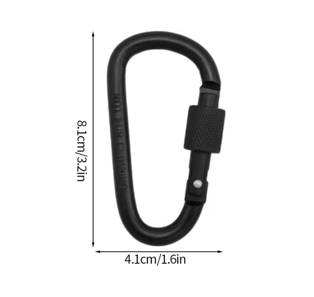 10PCS EDC Carabiner Set