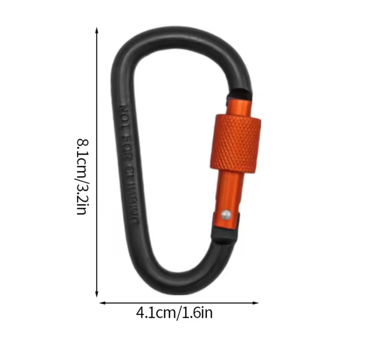 10PCS EDC Carabiner Set