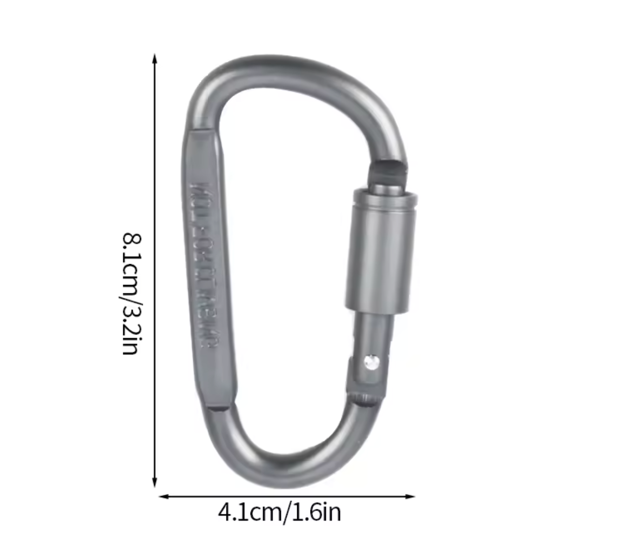 10PCS EDC Carabiner Set