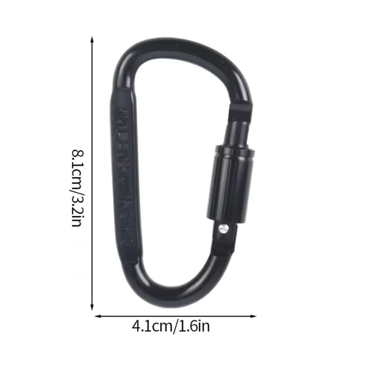 10PCS EDC Carabiner Set